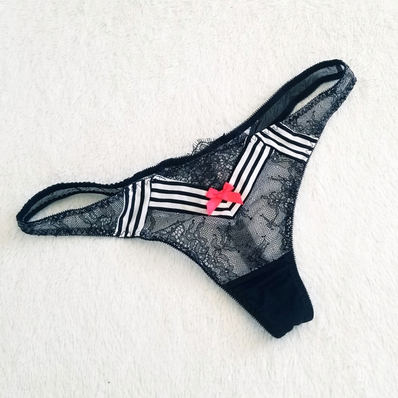 Victoria's Secret Vintage Very Sexy Fashionshow Bustier & Lace Thong Panty NWT - Picture 4 of 16